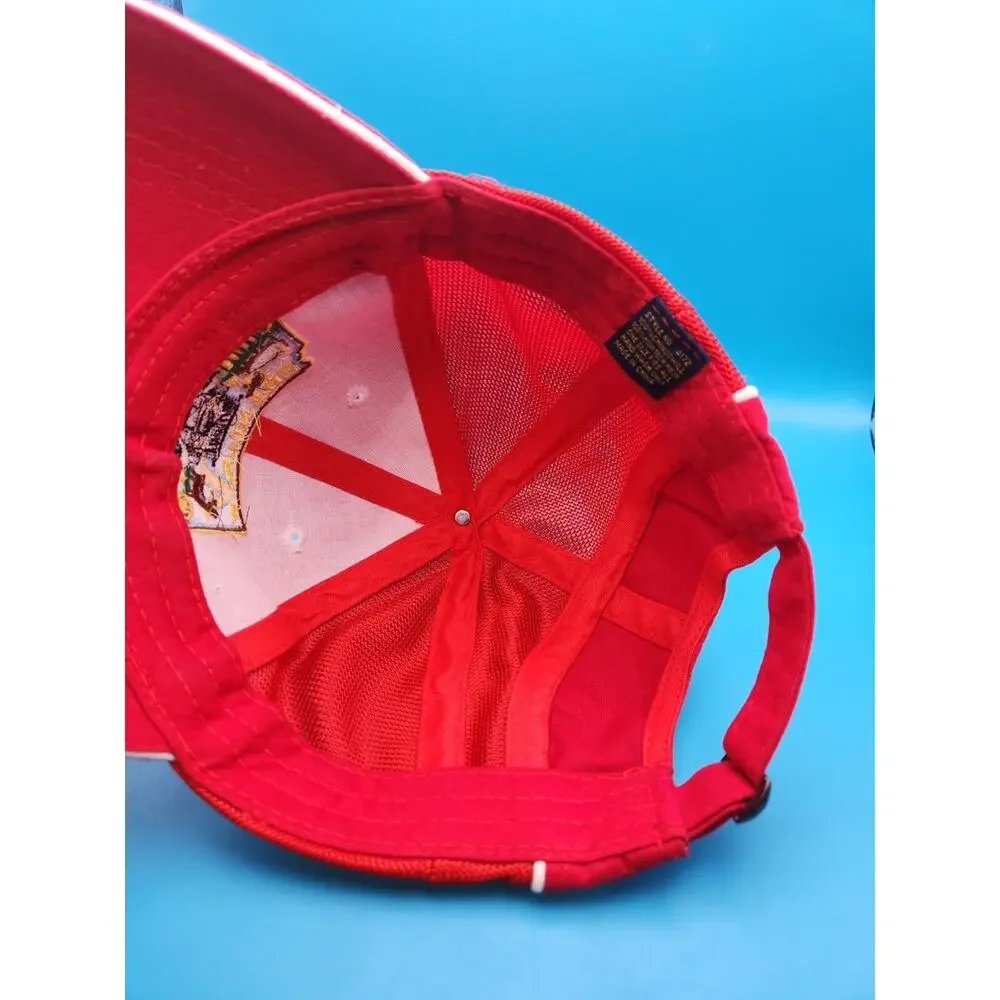 Vtg Ford Model A in the wild Adjustable Hat kansas